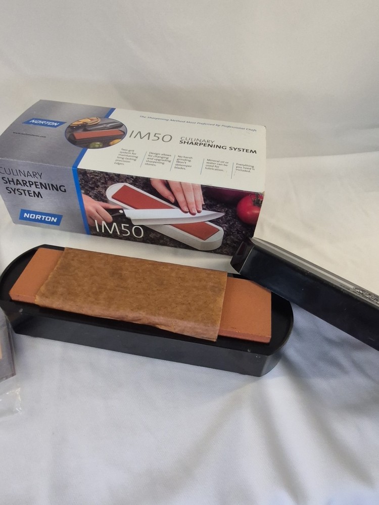 Norton IM50 Culinary Sharpening System NIB