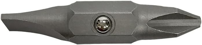 Replacement Double Sided Bit #2 Phillips & 1/4"Slotted for Multi-Bit Screwdriver