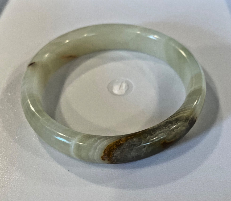 Jade bangle