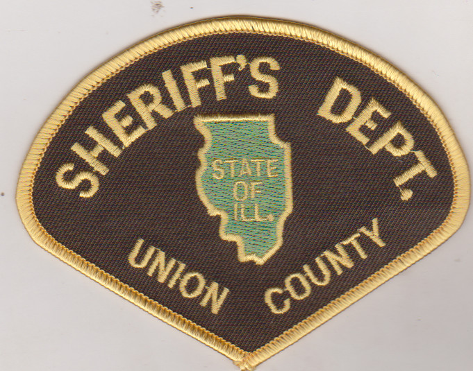 Union County IL Sheriff obsolete patch  ship from Australia