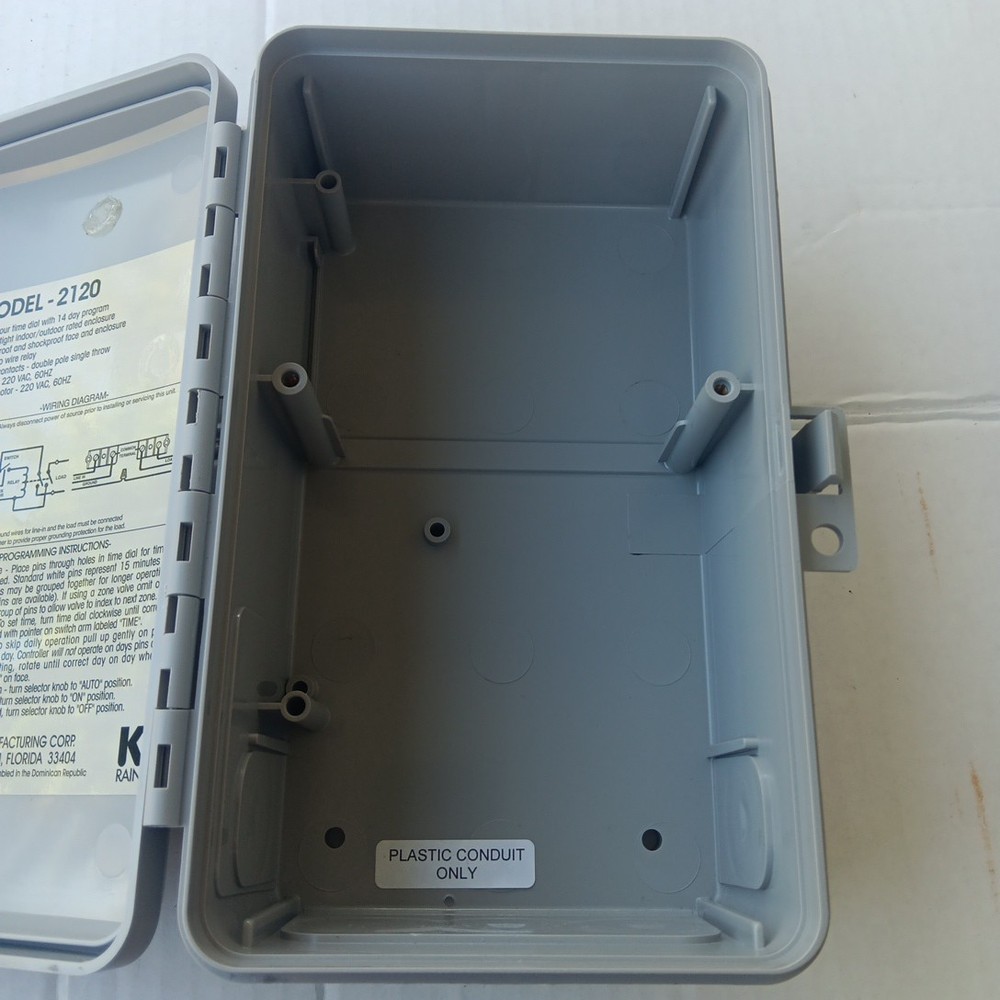 K-Rain 2120 Series Single Station Controller BOX ONLY
