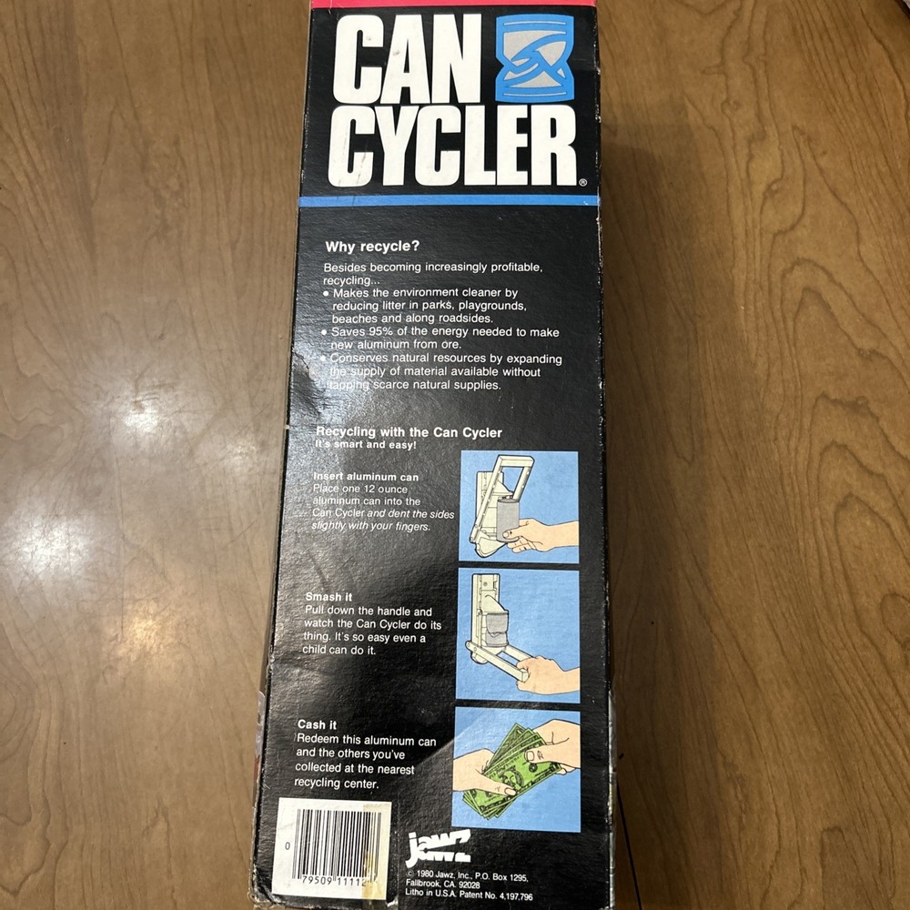 Brand New Can Cycler Can Crusher