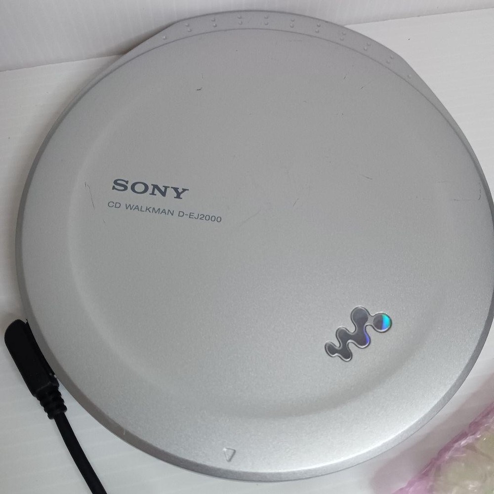 SONY D-EJ2000 Walkman portable CD player CD-R/RW Digital Audio system Silver