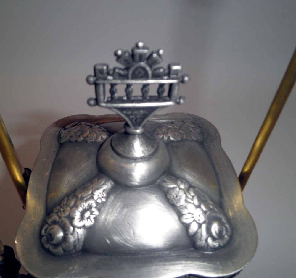 Webster pickle castor silverplate