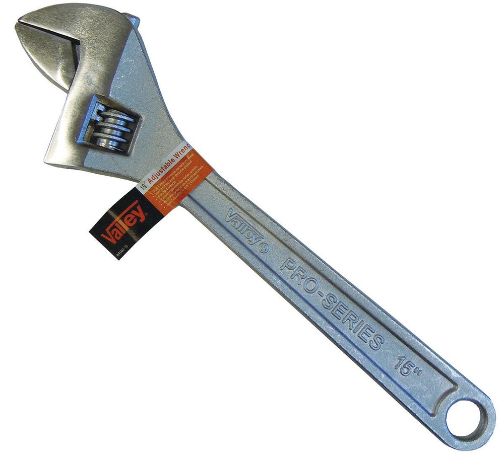 Valley 15" Adjustable Wrench