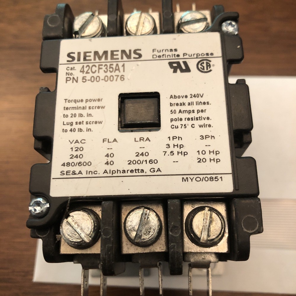 Seimans Definite Purpose Contactor