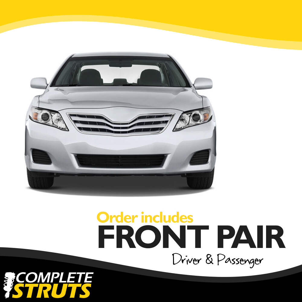 Front Pair Complete Struts & Coil Spring Assemblies for 2013-2014 Subaru Outback