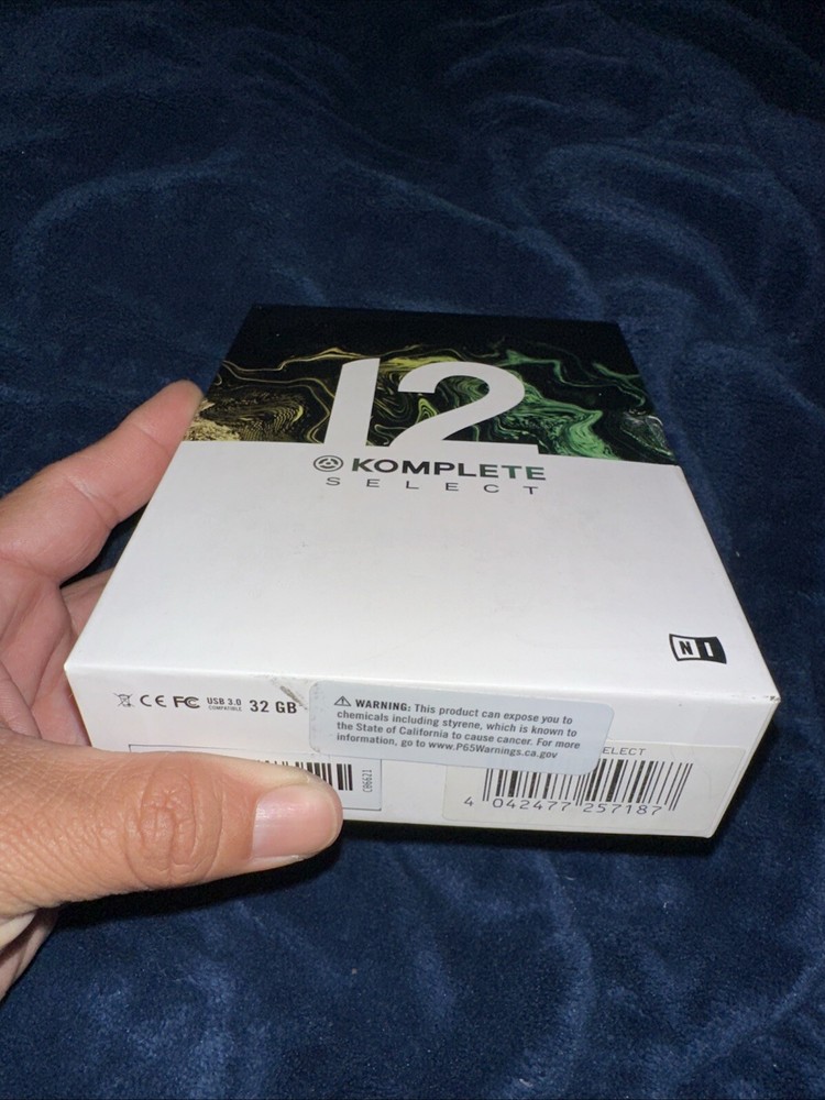 Native Instruments Komplete 12 Select Virtual Instruments USB Installation ONLY