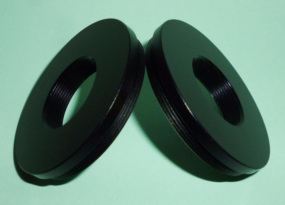 36TPI/RMS Threaded Microscope Objective to Camera Lens Adaptor 10Sizes Available