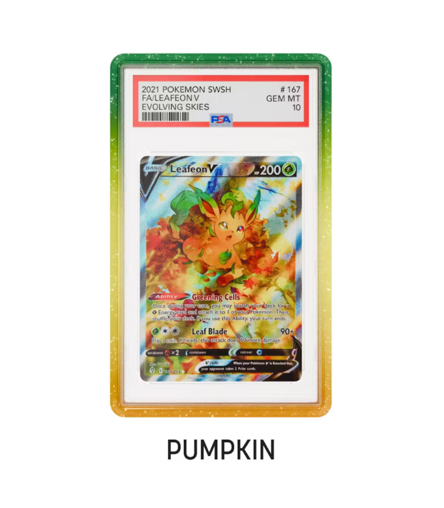 GradedGuard PSA Graded Card Case Trick Or Treat PUMPKIN Limited Edition V2