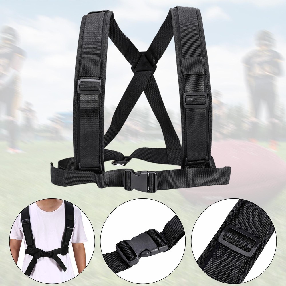 Sled Harness Sled Pulling Belt Outdoor Exercise Full Body Multifunctional