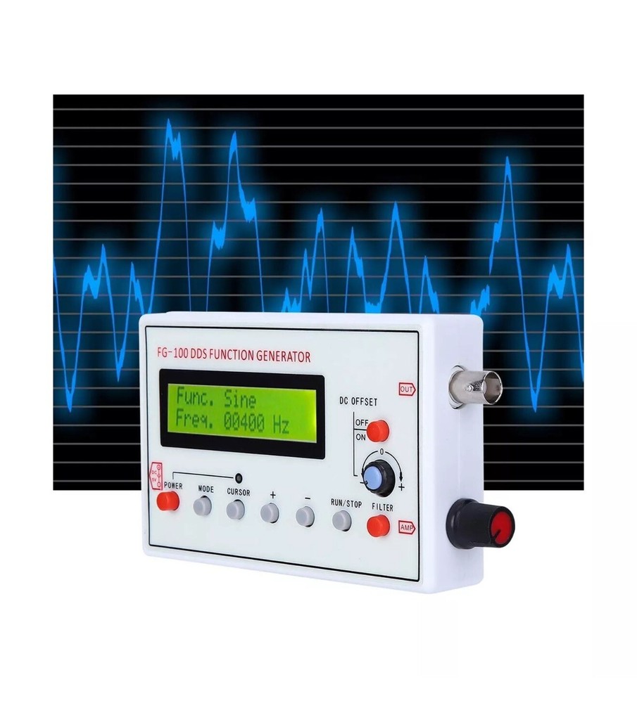 Daytesy Function Generator -;100 DDS Function Generator Sine Frequency 1 (G4)