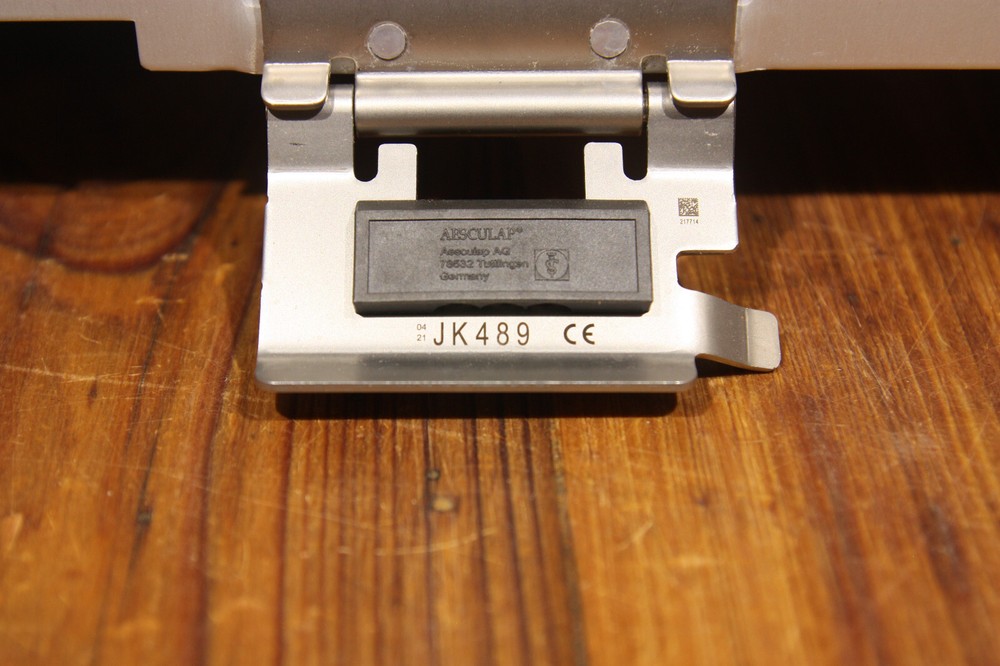 Aesculap SterilContainer Sterilization System with Silver Lid - JN441 JK489