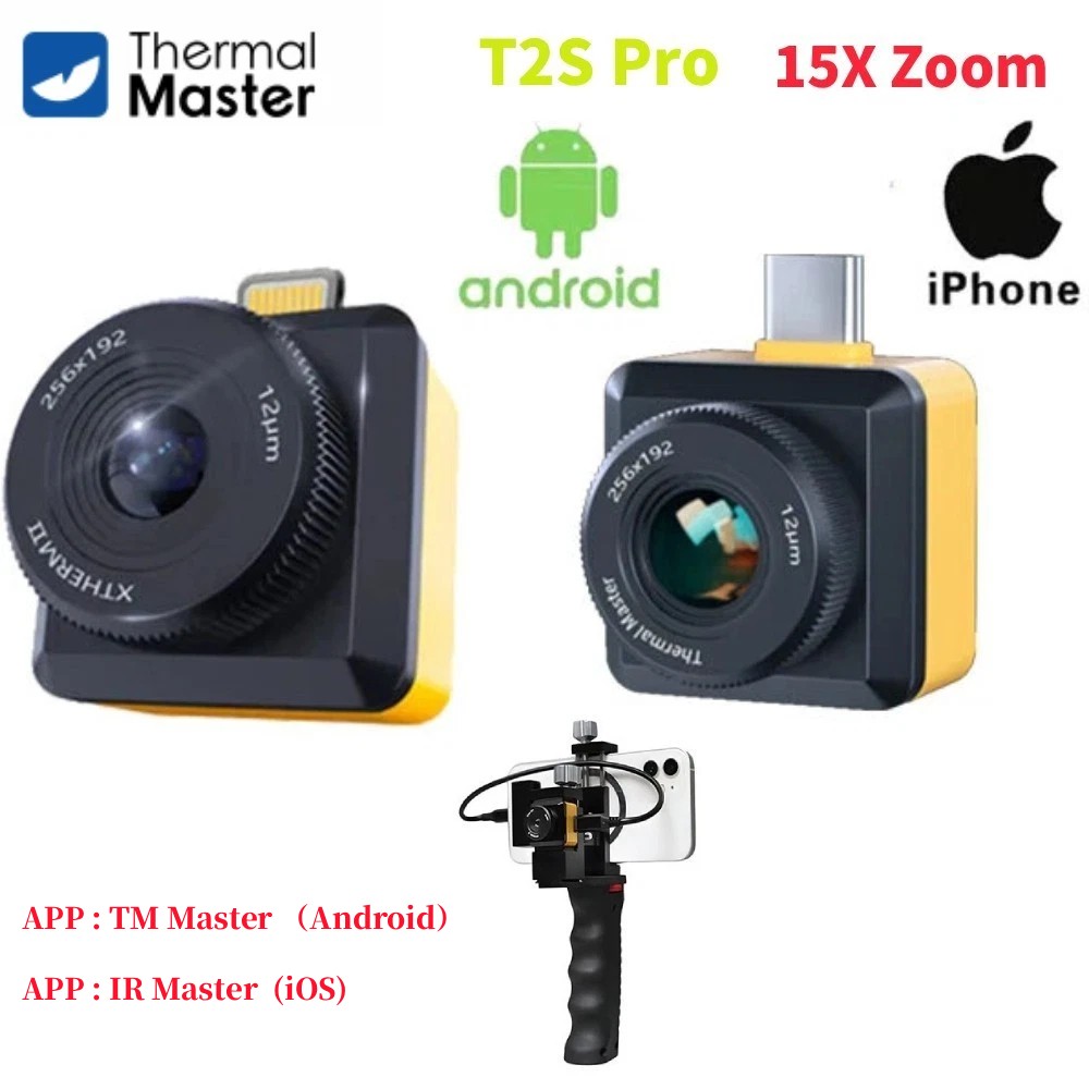 Thermal Master T2S Pro Thermal Imaging Camera Motherboard Inspect  IOS Android
