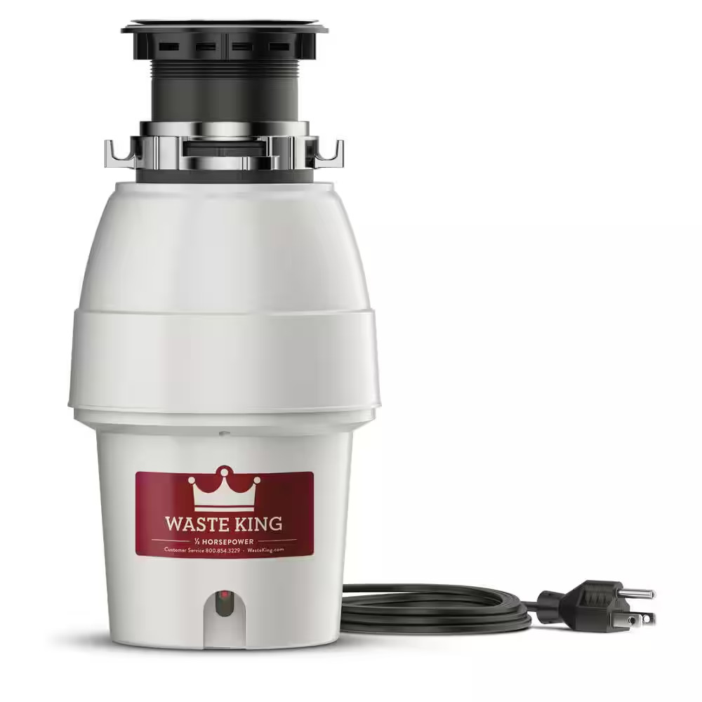 Legend Series 1/2 HP Continuous Feed EZ Mount Garbage Disposal