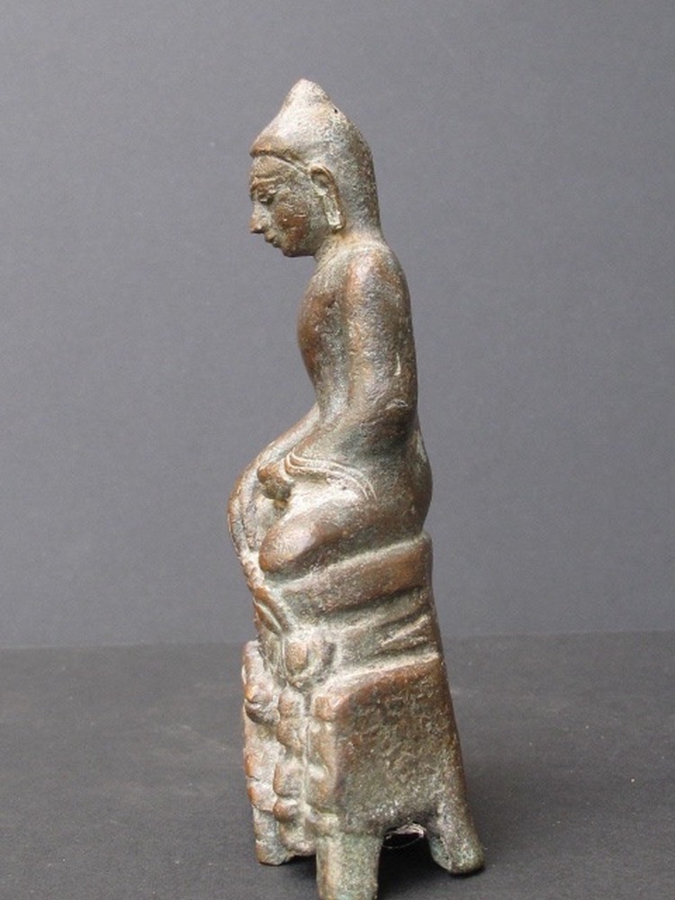 Shan Buddha In Bronze, Myanmar