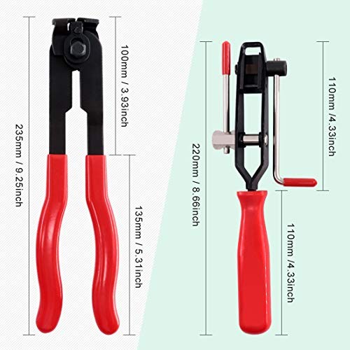 Keadic Auto CV Joint Boot Kit with Clamps and Pliers