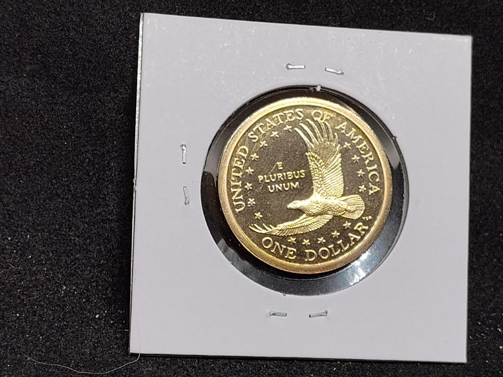 2001 S Proof Native American Dollar