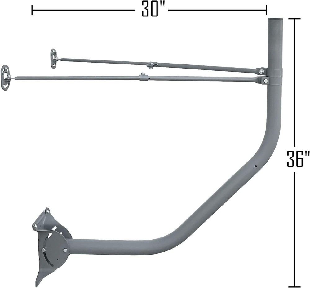Starlink Standard Under Eave Mount Kit Compatible with Generation 3