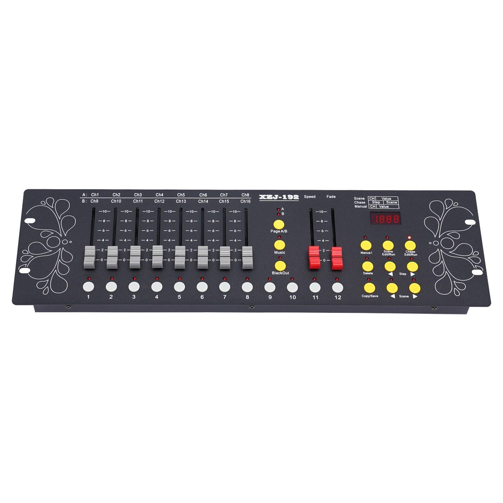 DJ DMX 512 192 Channels Operator Console Controller Stage Lighting DJ PartyUS