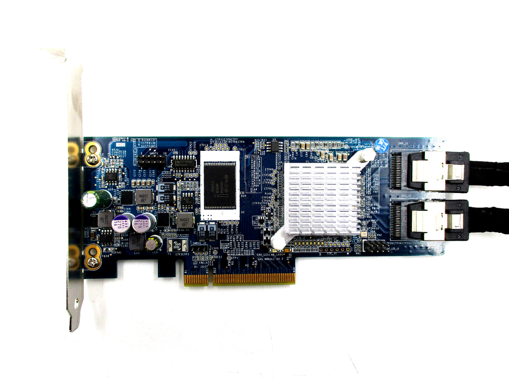 Thecus Server LSI SAS Module V1.0 PCI-E Raid Controller Card With Cable Tested