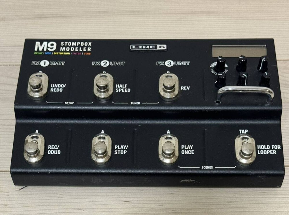 line6 M9 Stomp box Modeler multi effects Used from Japan