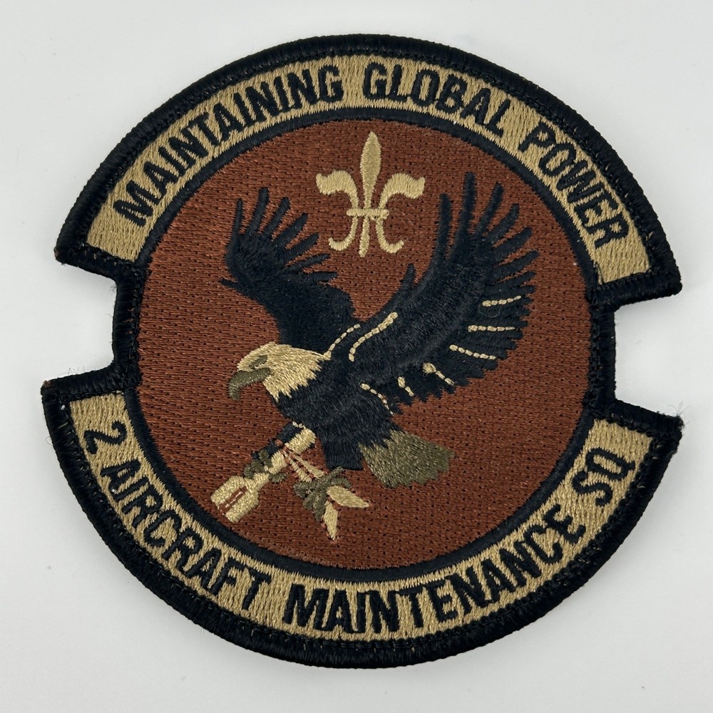 USAF B52 2nd Aircraft Maintenance Squadron Patch