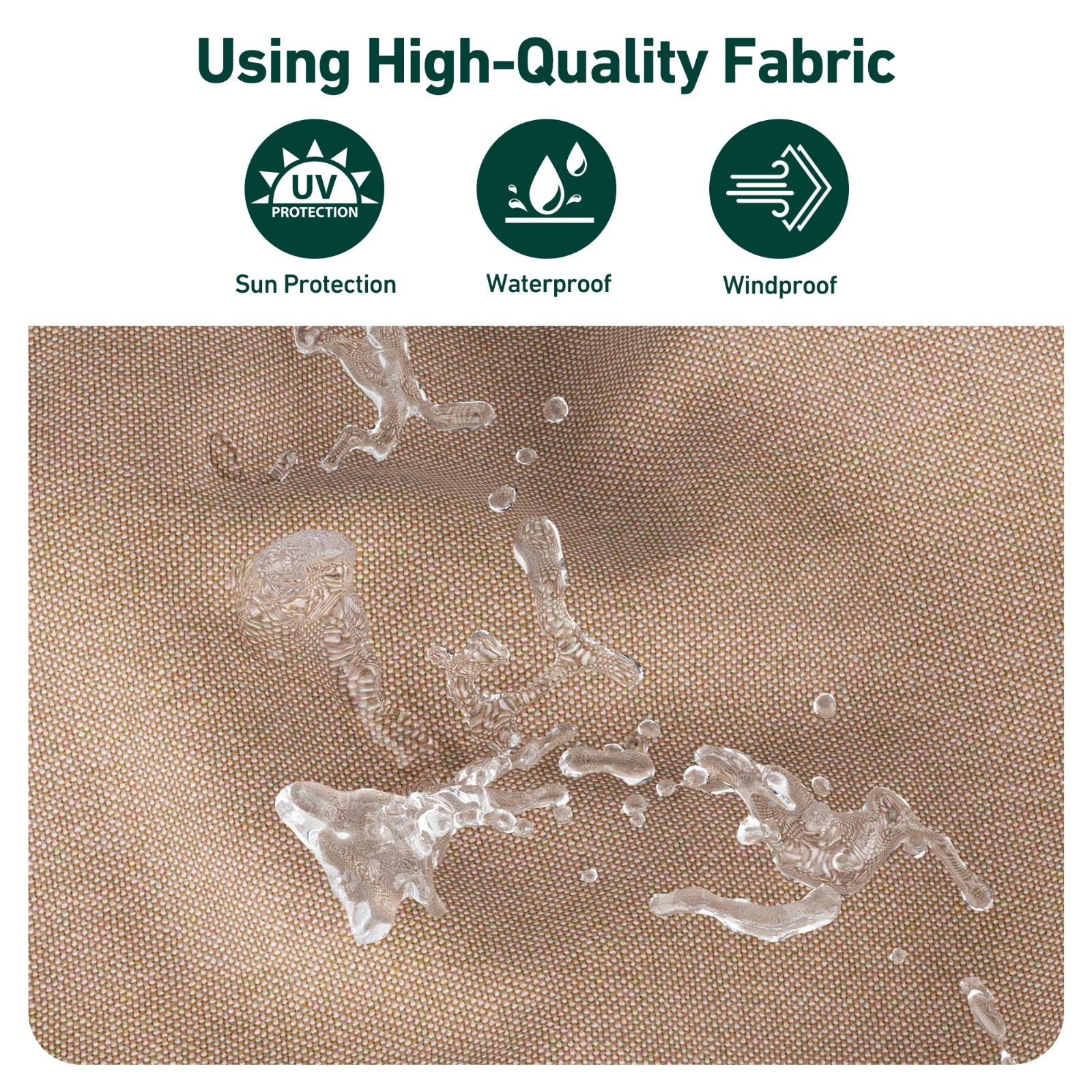 Outdoor Gazebo Canopy Privacy Curtain Replacement Universal 4 / 6 Panel Sidewall