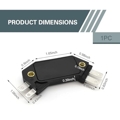 Ignition Control Module, 4 Pins Performance Engine Ignition Controller,