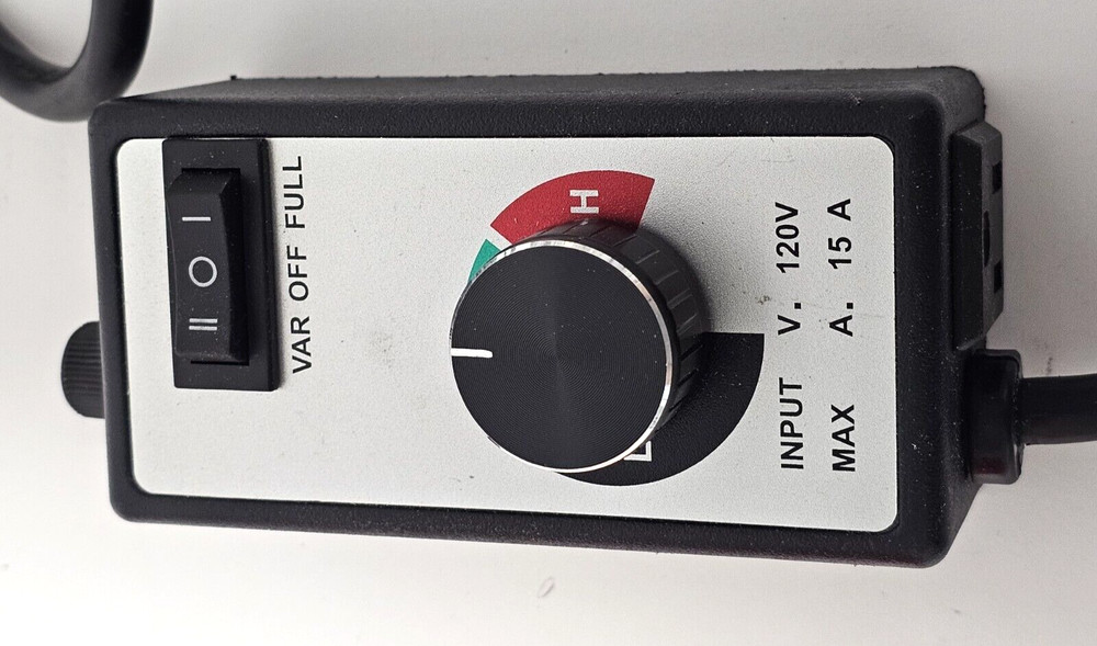 VARIABLE SPEED CONTROLLER FOR ROUTER,FANS, 120V 1500W