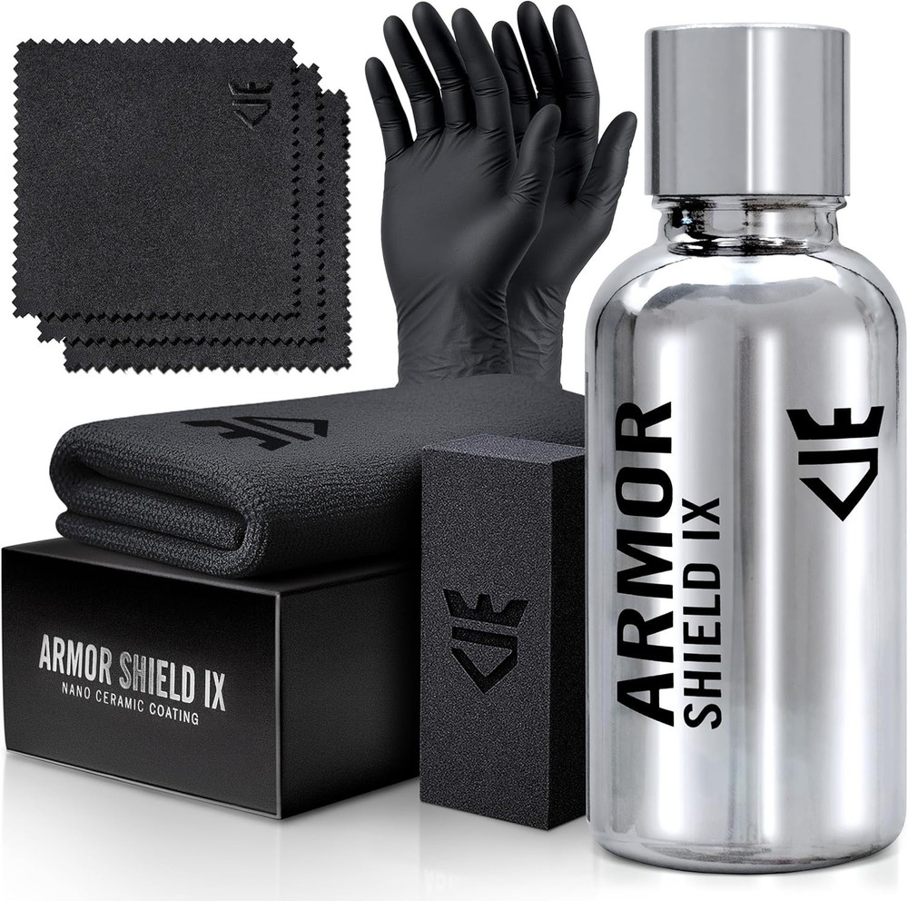 Armor Shield IX – DIY Ceramic Coating for Cars – High-Performance 82% Active ...