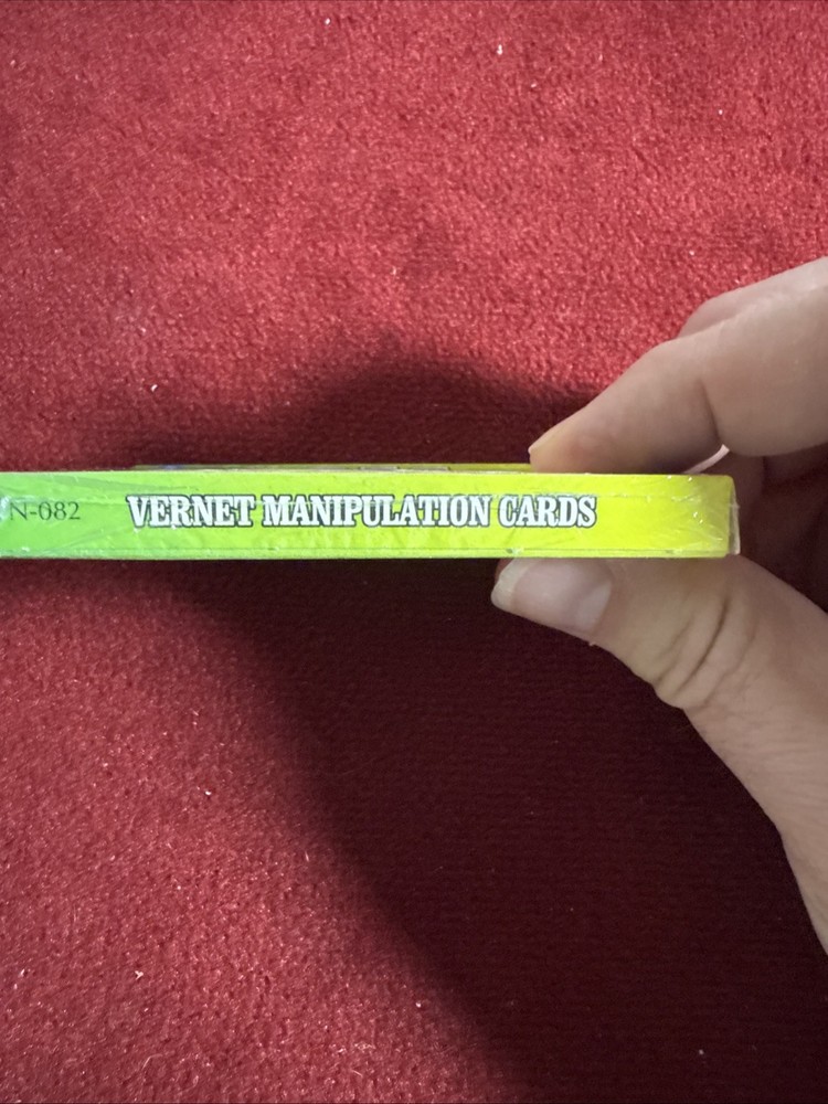 Vernet Manipulation Cards Extra Thin 4 Cornered Bridge - Michel & Greco Magic