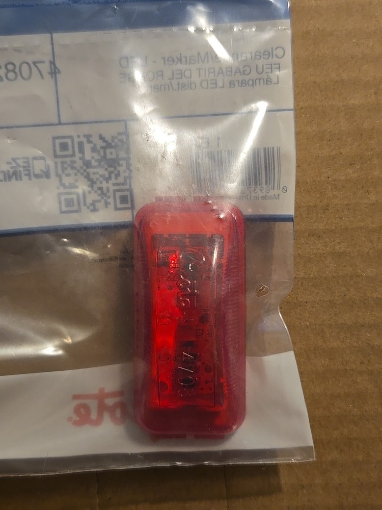 Marker LED Lamp, 15 Style, Red