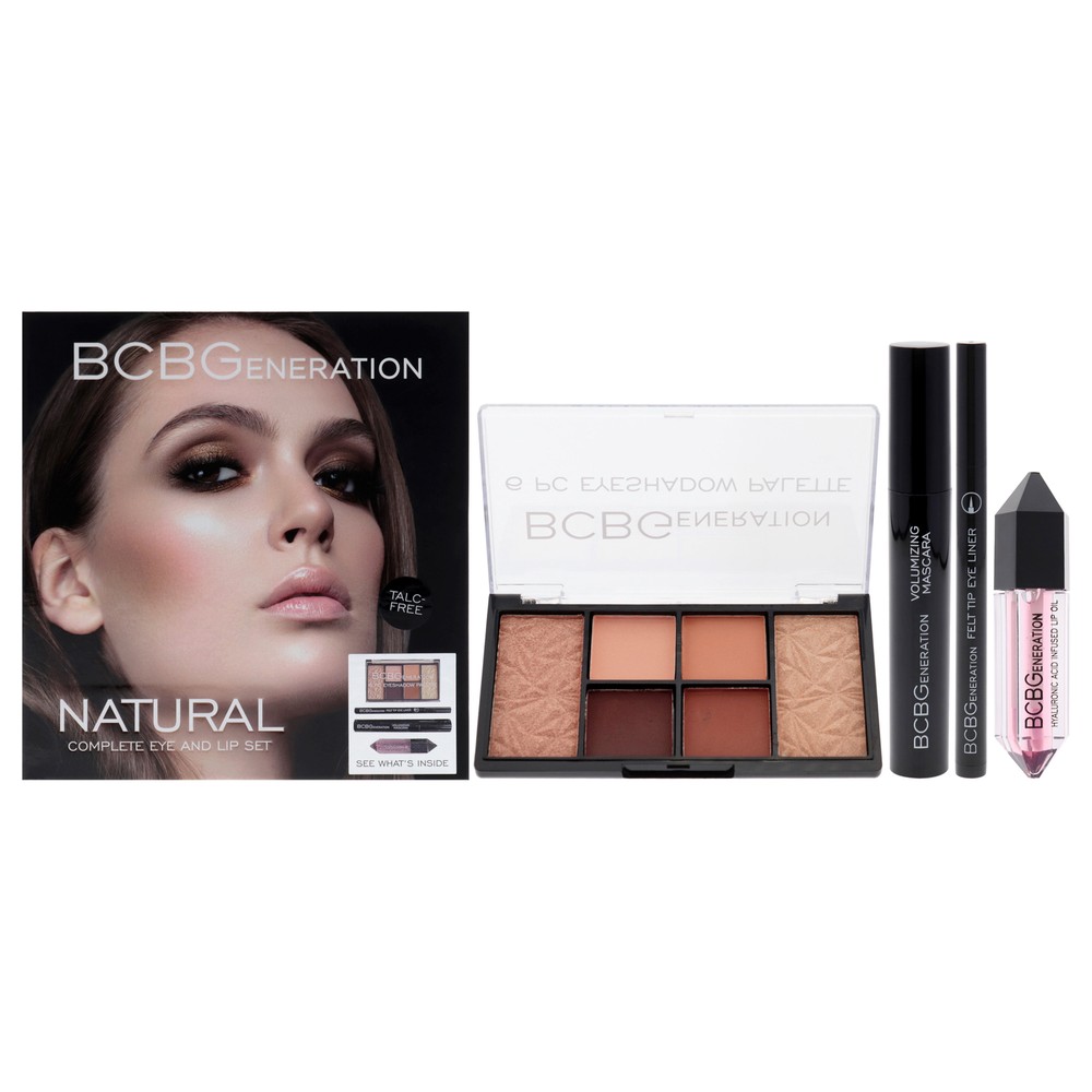Natural Complete Eye and Lip Set by BCBGeneration Cosmetics  - 4 Pc Kit Set