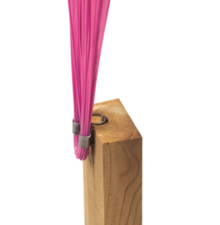 6" Survey & Construction Marking Whiskers - 2,000ea - RED [ 2 Boxes ]