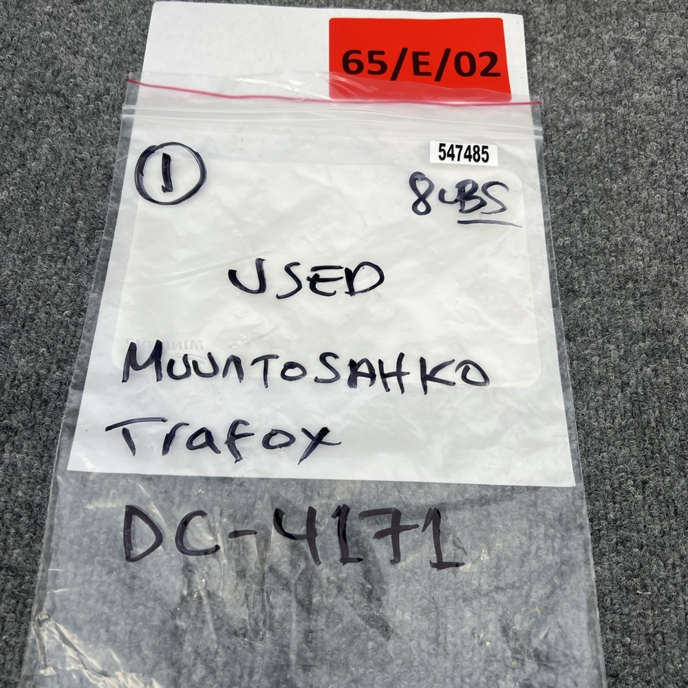 MUUNTOSAHKO TRAFOX DC-4171 Transformer Used