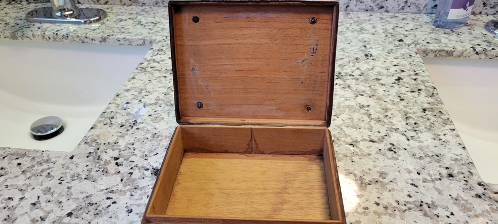 .925 Sterling Silver Vintage Box