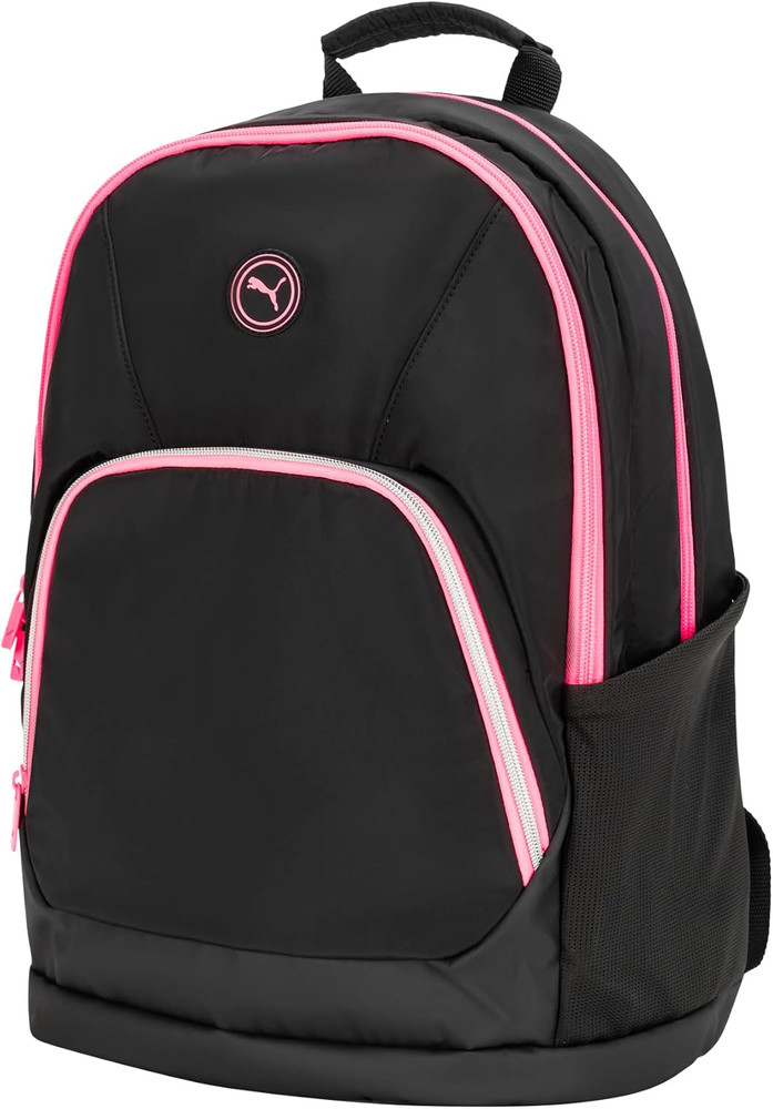 Juniper Backpack, Black/Pink, OS