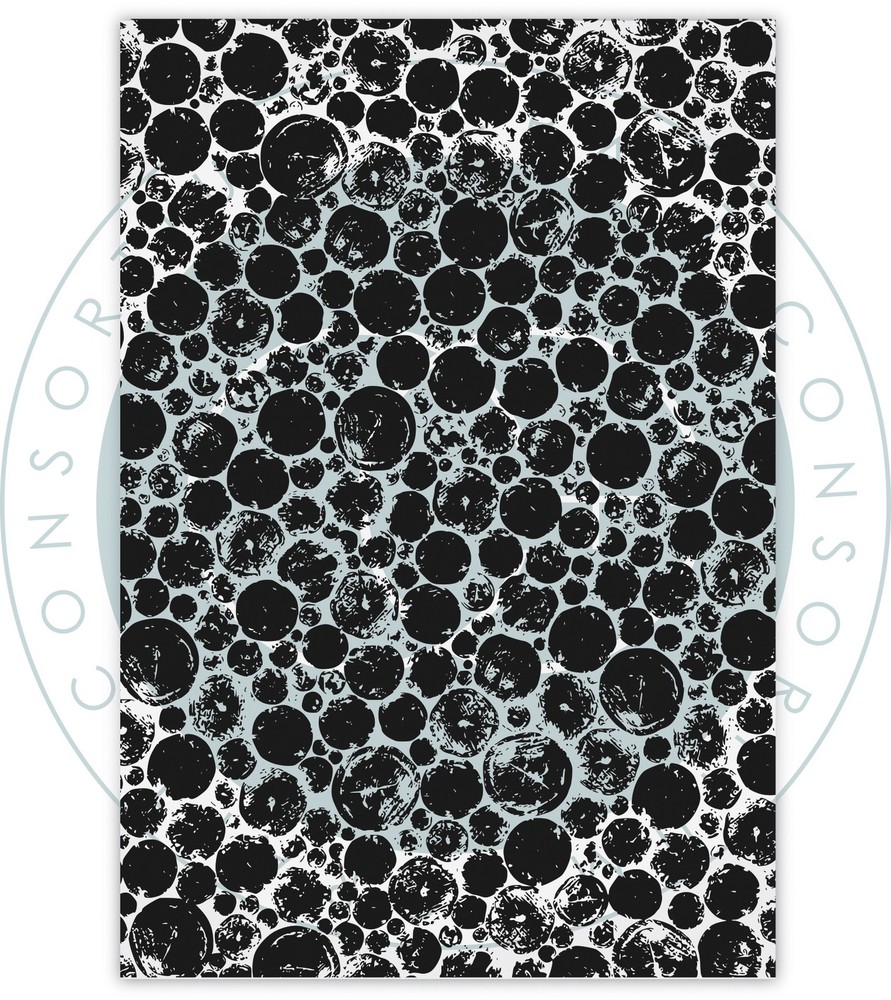 Craft Consortium Photopolymer Stamp set-Bubble Wrap, Journaling Phase 2