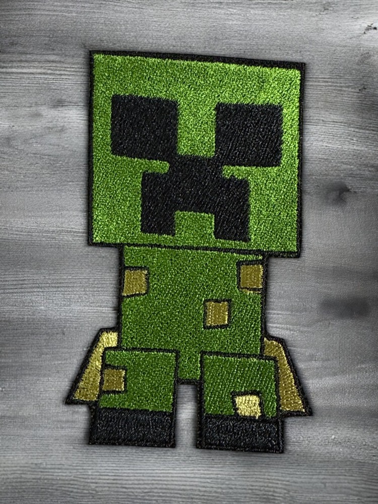 Minecraft Embroidery Patch 7" & 10"