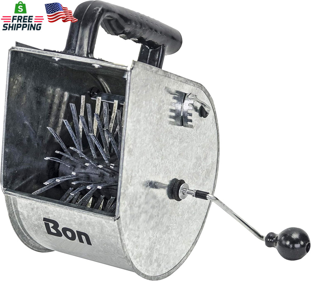 Bon Tool 83-165 Galvanized Steel Stucco Machine