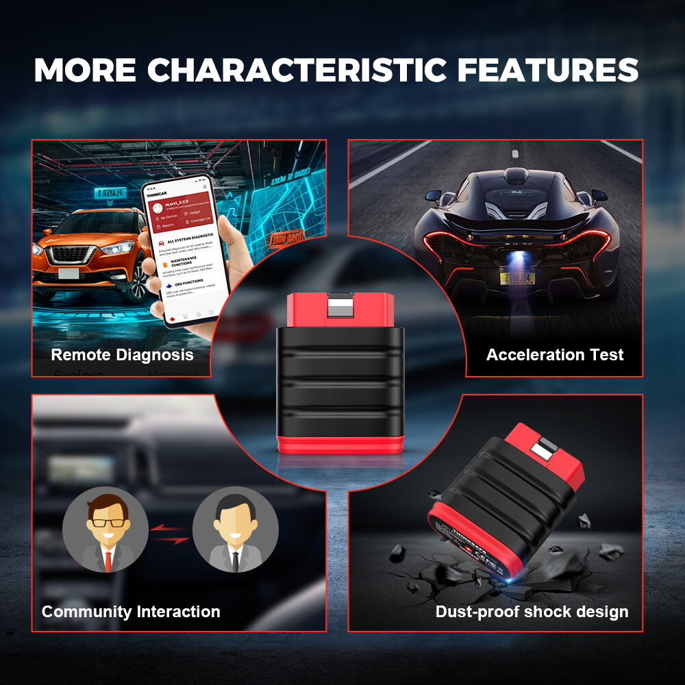 OBD2 Scanner Bluetooth Wireless OBDII Full Systems Diagnostic Tool ABS EPB OIL