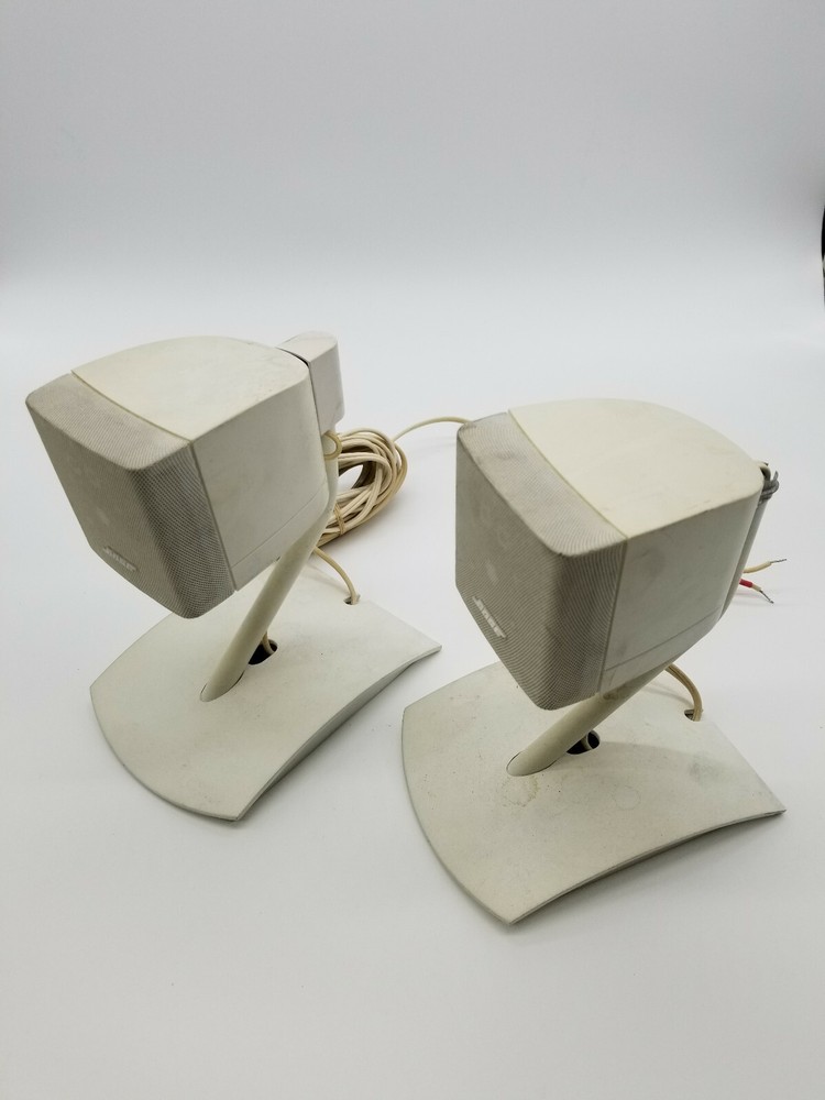 Bose Fresspace 3 Single Cube White Speakers