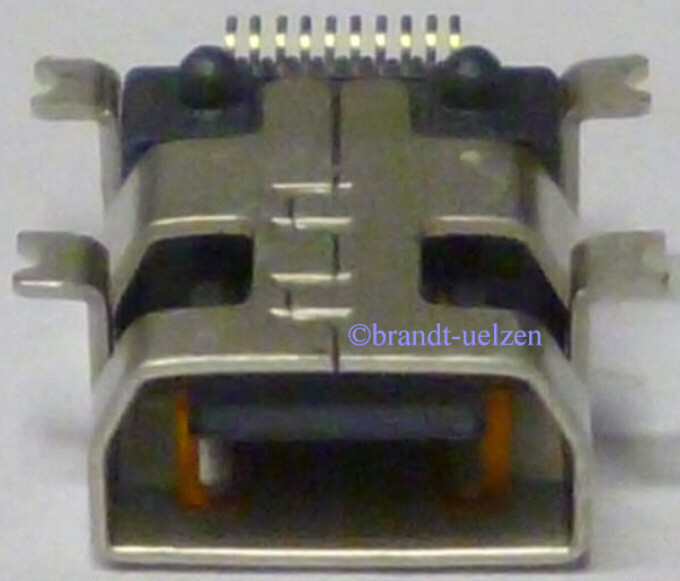 USB charging socket socket for many Navigon navigation devices e.g. 63xx 10 pin New