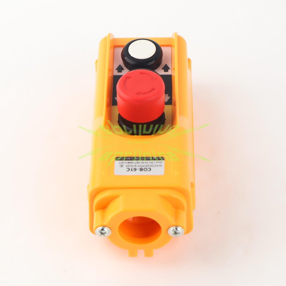 ONE COB-61C COB Crane Hoist Control Button switch Single speed NEW