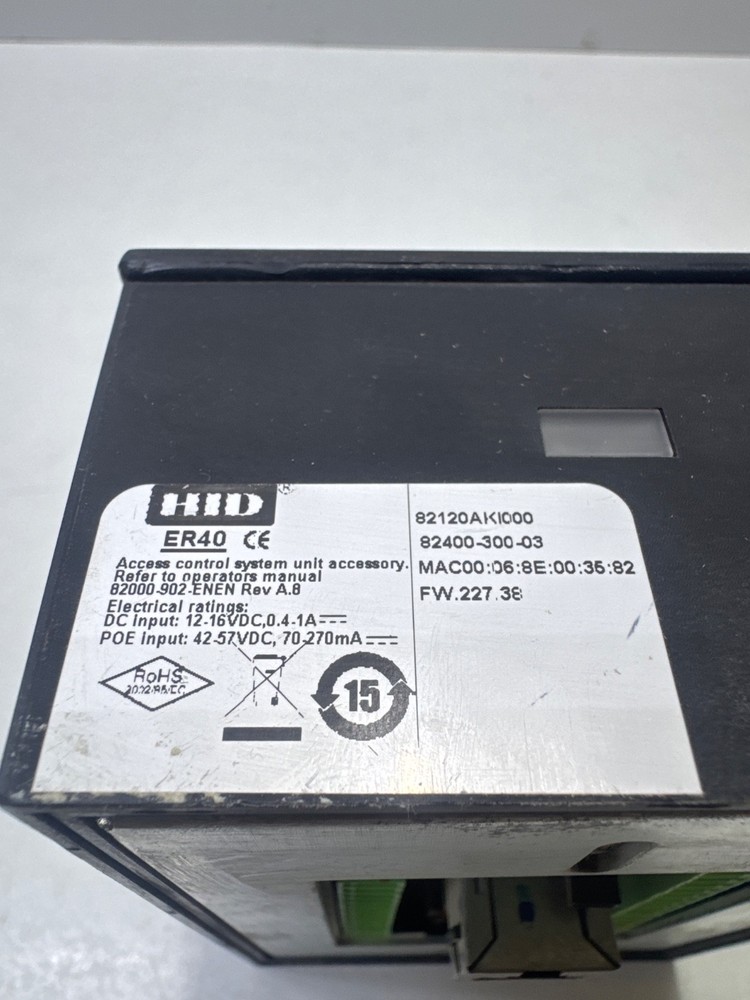 HID ER40 82120AKI000 Network Controller Security Acess (used)