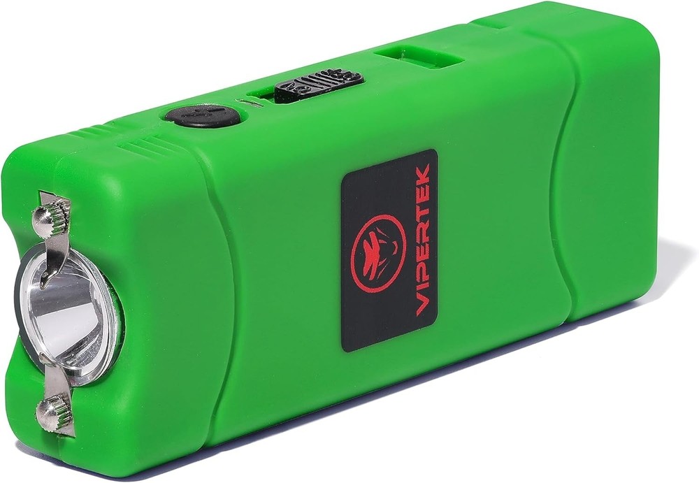 VTS-881 Micro Stun Gun: Compact Self Defense with LED Flashlight &