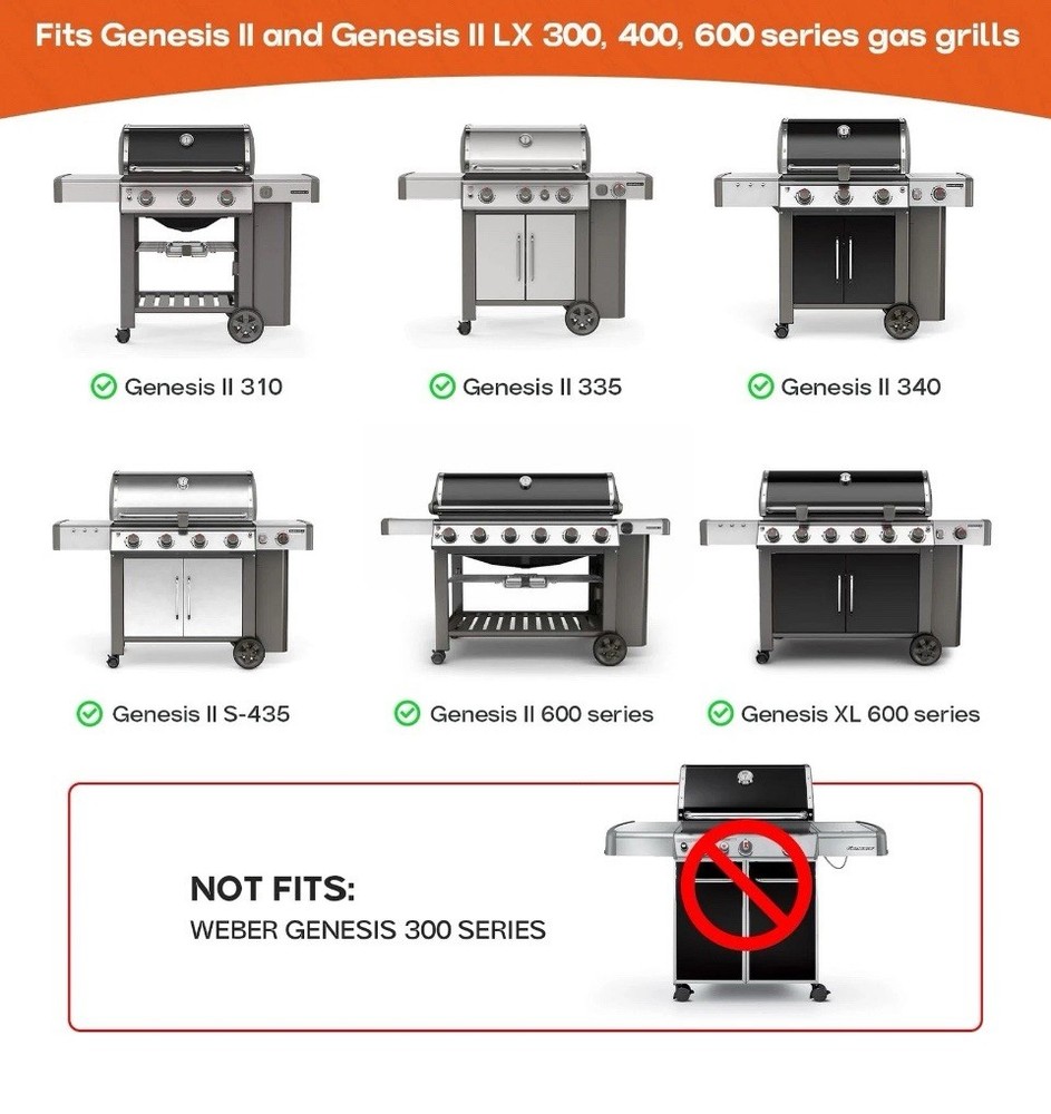 7599 Genesis II Griddle Replacement Cast Iron