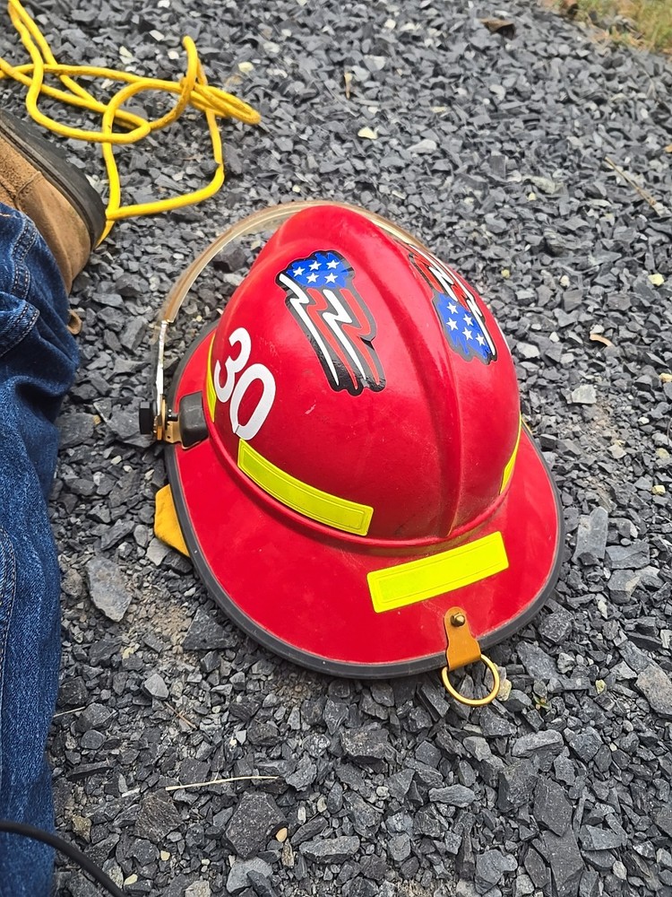 Retired Fire Fighter Helmet