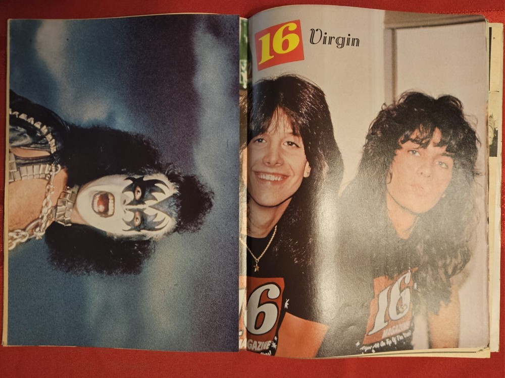 16 Magazine April 1979 KISS Ace Frehley